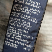 Sweat Tommy Hilfiger Gris Clair Texture Gaufrée Logo Manche - Taille L / XL