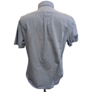 Chemise Polo Ralph Lauren L Bleue Unie Logo Marron Manches Courtes QR Code