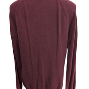Pull Levi's Unisexe Taille M Bordeaux Grenat Col Rond Maille Fine