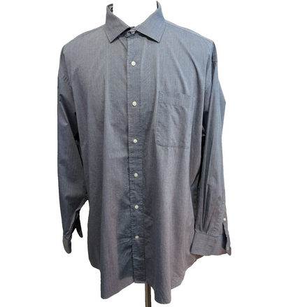 Chemise Tommy Hilfiger Bleu à Motifs Matière Stretch - Taille 2XL/3XL