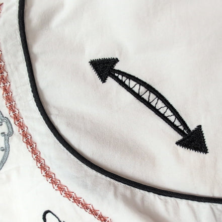 Chemise Monsieur Osmar G Style Western Broderies Cheval Manches Longues Taille S