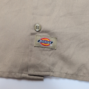 Chemise Dickies S Beige Manches courtes 2 Poches Workwear Poche Stylo