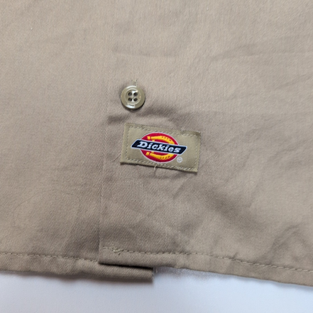 Chemise Dickies S Beige Manches courtes 2 Poches Workwear Poche Stylo