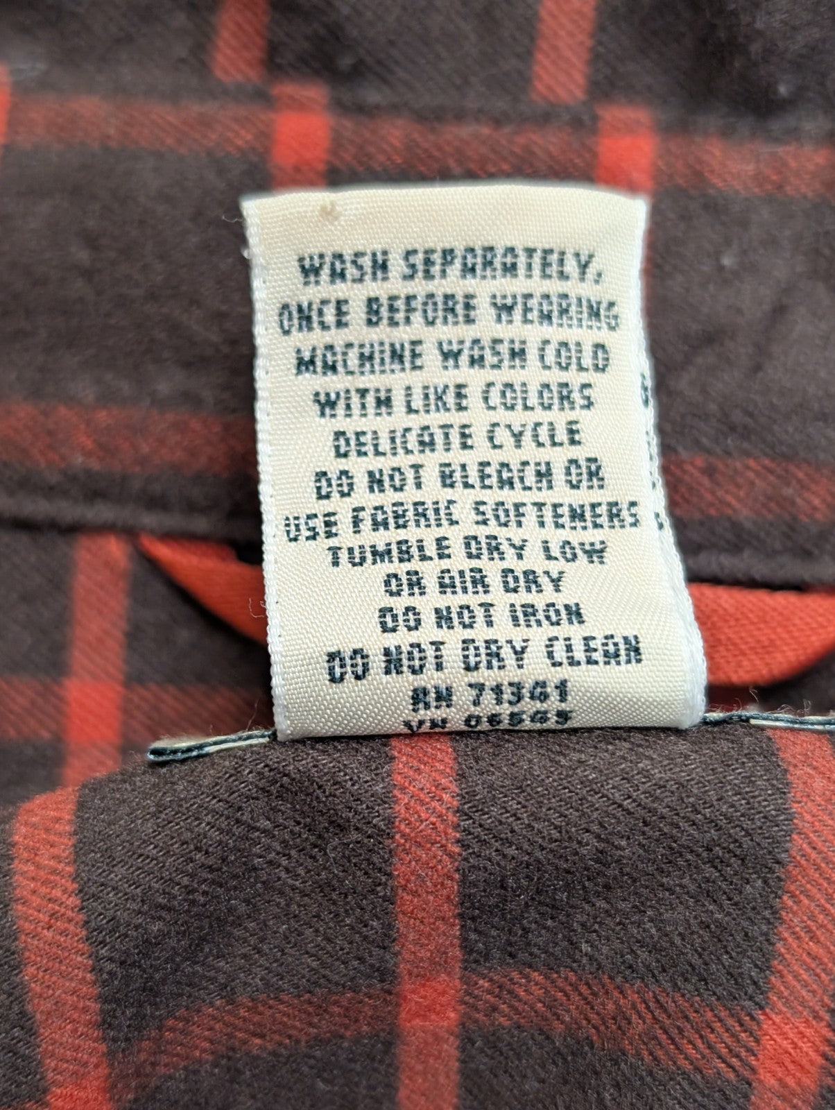 Chemise L.L.Bean XL Technique Polyester Elasterell Stretch Marron Rouge |282S