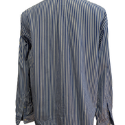 Chemise Ralph Lauren Golf Manches Longues Custom Fit Bleu Rayures L