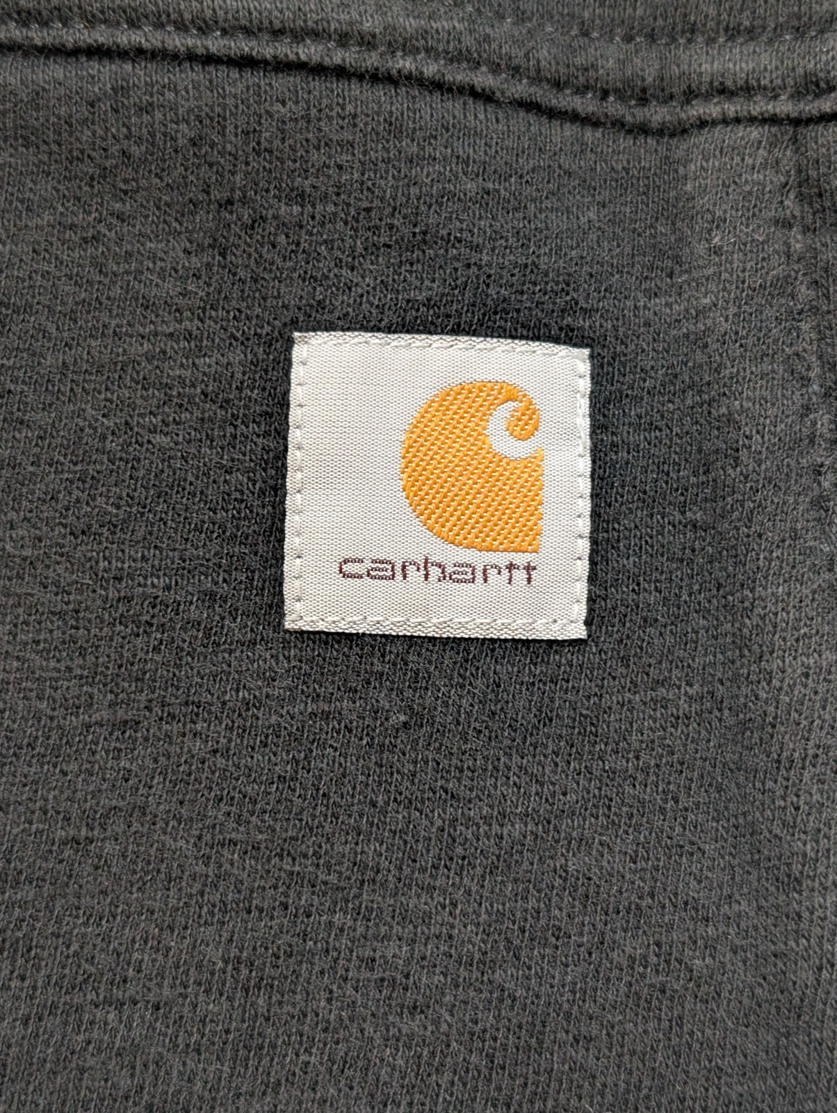 Sweat à capuche Carhartt Noir Relaxed Fit - Poche Kangourou - Taille L