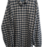 Chemise Ralph Lauren verte et marine à carreaux taille XXL logo vert #2567