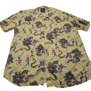 Chemise hawaïenne Super Massive dragon manches courtes taille XL