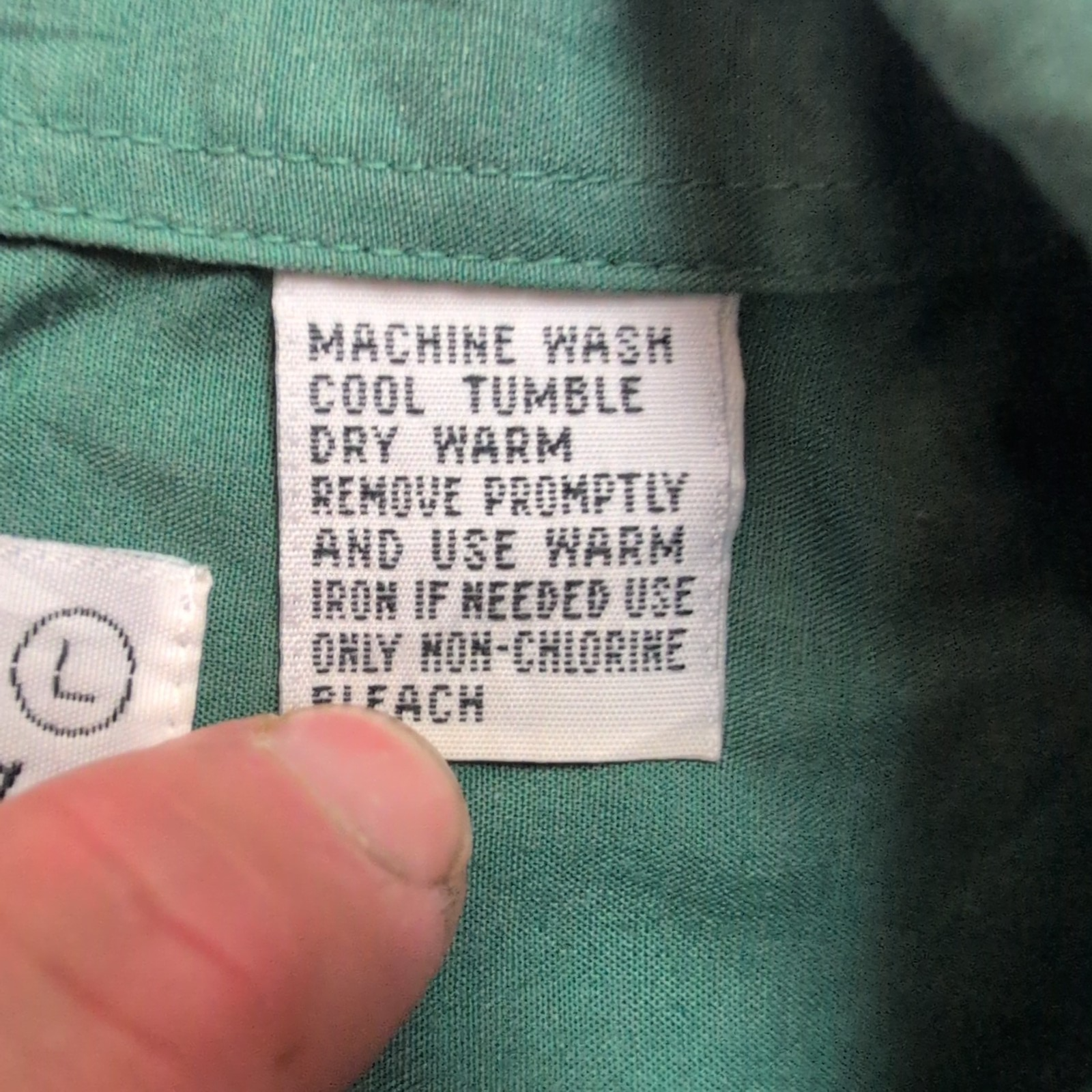 Chemise Hawaïenne Haband Guayabera Vintage L Made in Korea 4 Poches