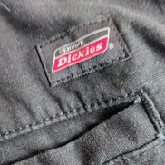Short Dickies Workwear Noir Homme W40 Ripstop Coupe Droite Excellent État