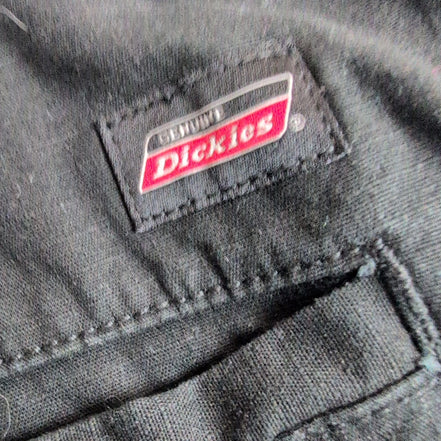 Short Dickies Workwear Noir Homme W40 Ripstop Coupe Droite Excellent État