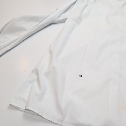 Chemise Ingram Made in Italy L Gris Clair 100% Coton Neuve Sans Étiquette