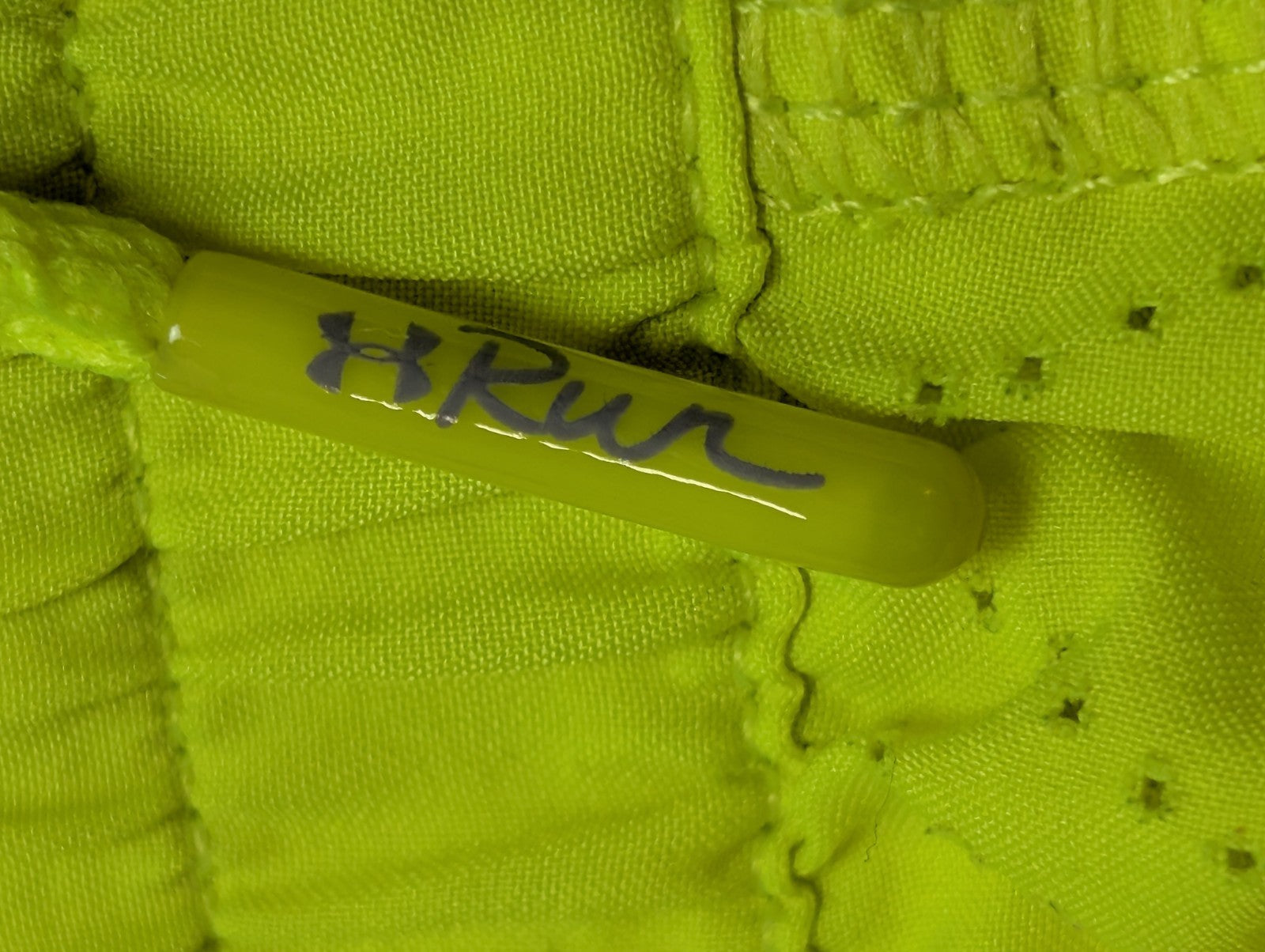Short Under Armour HeatGear Run Jaune Fluo - Femme Taille S