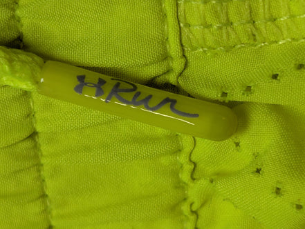 Short Under Armour HeatGear Run Jaune Fluo - Femme Taille S