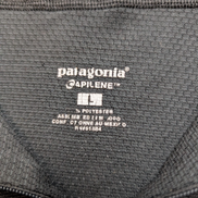 Polo Patagonia Capilene Noir Col Zippé - Homme Taille L