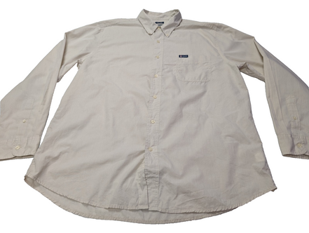 Chemise CHAPS beige crème taille XL VINTAGE