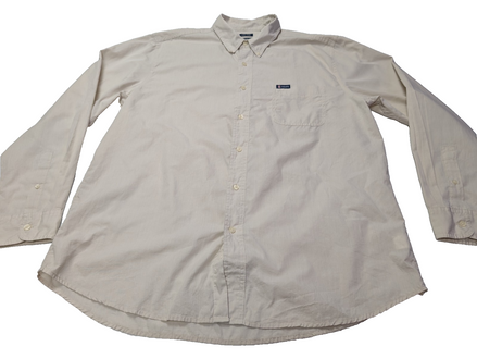 Chemise CHAPS beige crème taille XL VINTAGE
