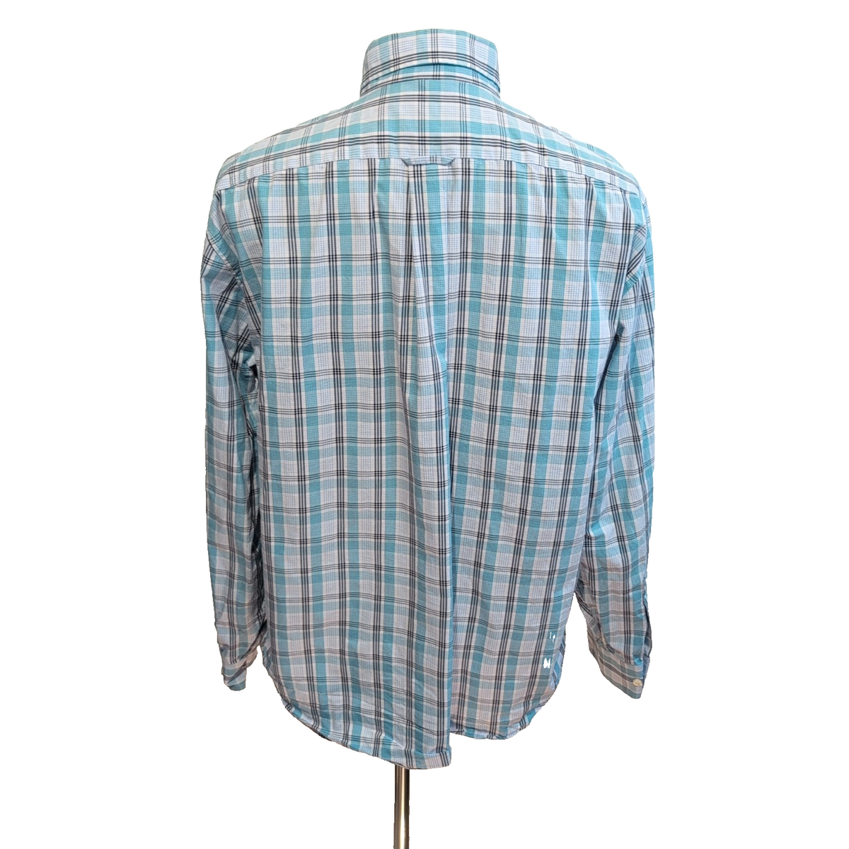 Chemise Nautica Verte À Carreaux Manches Longues Taille XL