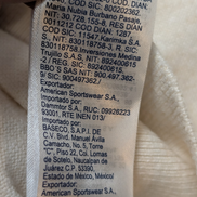 Pull Tommy Hilfiger Homme Col Montant Blanc Cassé - Coton Pima & Cachemire - M