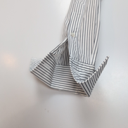 Chemise HUGO BOSS 100% Coton XL Slim Fit Blanche Poignets Mousquetaires