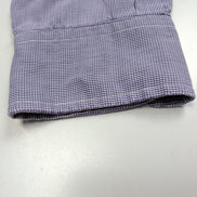 Chemise Ralph Lauren M Violet Bleu Fins Carreaux Manches Longues