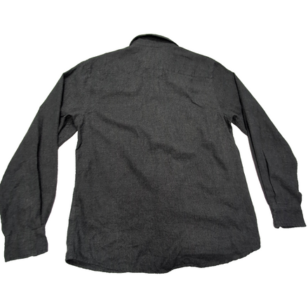 Chemise Dickies flanelle grise foncée manches longues taille S