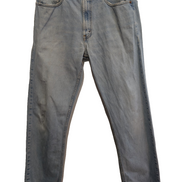 Jean Levi's 505 Regular Fit Vintage Homme W34 L34 Bleu Clair Denim Long