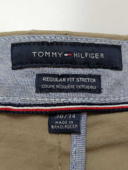 Pantalon Chino Tommy Hilfiger Coupe Regular Stretch Crème W38 L34