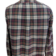 Chemise RALPH LAUREN Carreaux Rouge Blanc Vert Manches longues Taille L