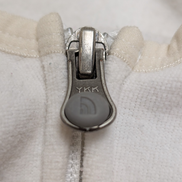 Veste Polaire Microfibre Blanche femme avec Capuche - Taille XL
