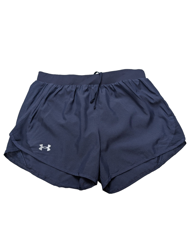 Short Under Armour HeatGear Bleu Marine - Femme Taille S