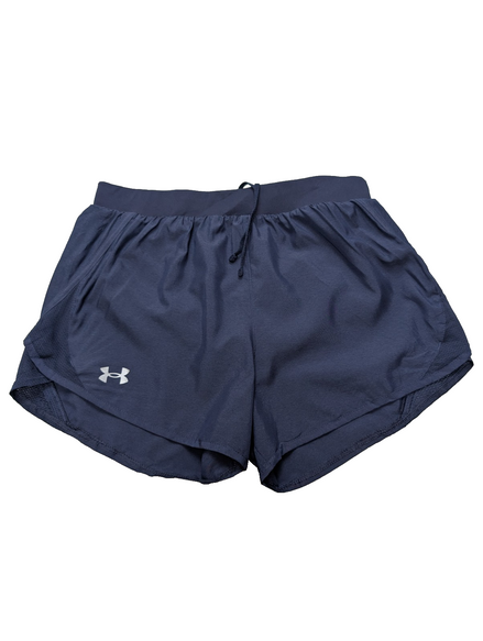 Short Under Armour HeatGear Bleu Marine - Femme Taille S