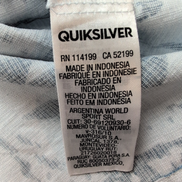 Chemise Hawaïenne Manches Courtes Quiksilver Waterman Polynosique XL