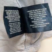 Chemise Ralph Lauren Bleu Clair Logo Marron Manches Longues - Taille S / 18