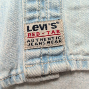 Levi's Chemise Jean Bleu Clair Vintage Boutons Métal 2 Poches Coton Taille L