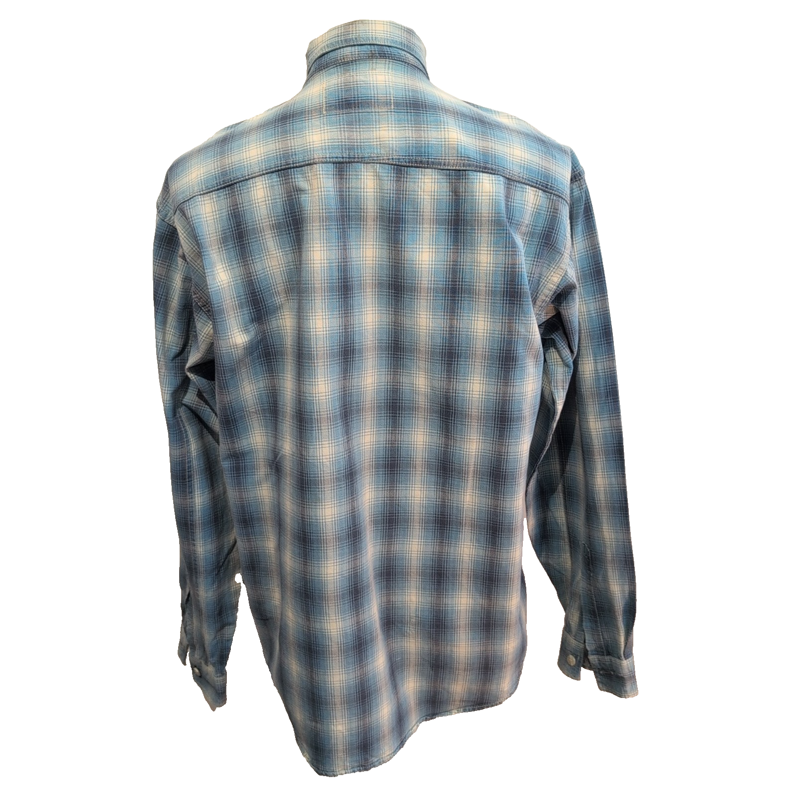 Chemise Levi's bleu ciel vintage robuste Red Tab noir Taille M (taille grand)