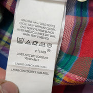 Chemise Ralph Lauren Shirt S Carreaux Multicolores Classic Fit Button Down QR