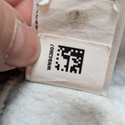 The North Face Sweat à Capuche Blanc Logo Bleu & Rouge - Taille M Femme