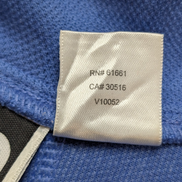 Pull The North Face Femme Col Zippé Microfibre Bleu Made in USA - Taille S