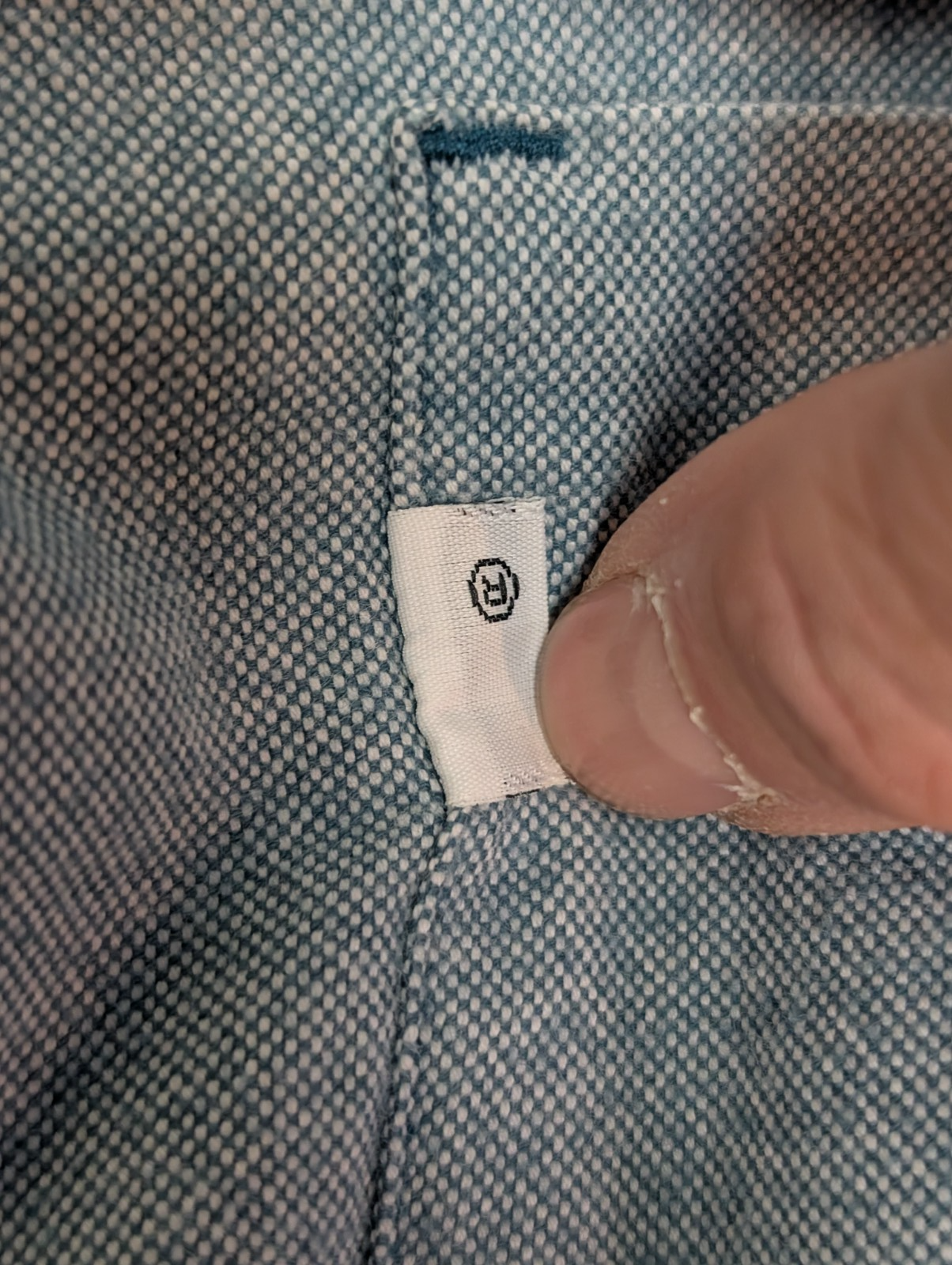Chemise LEVI'S Flanelle XXL Vtg Coton Vert Pâle/Bleu Coupe Moderne