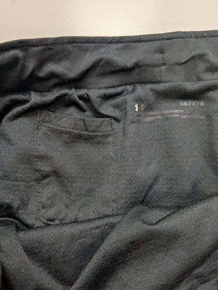 Short Under Armour HeatGear Rayé Noir & Marron - Femme Taille L