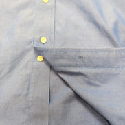 Chemise Brooks Brothers Milano L Bleu Supima Coton Manches Longues