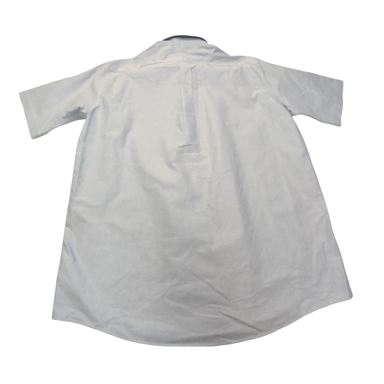 Chemise L.L. Bean bleu clair uni 1 poche manches courtes taille XL brodée homme