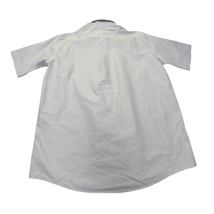 Chemise L.L. Bean bleu clair uni 1 poche manches courtes taille XL brodée homme
