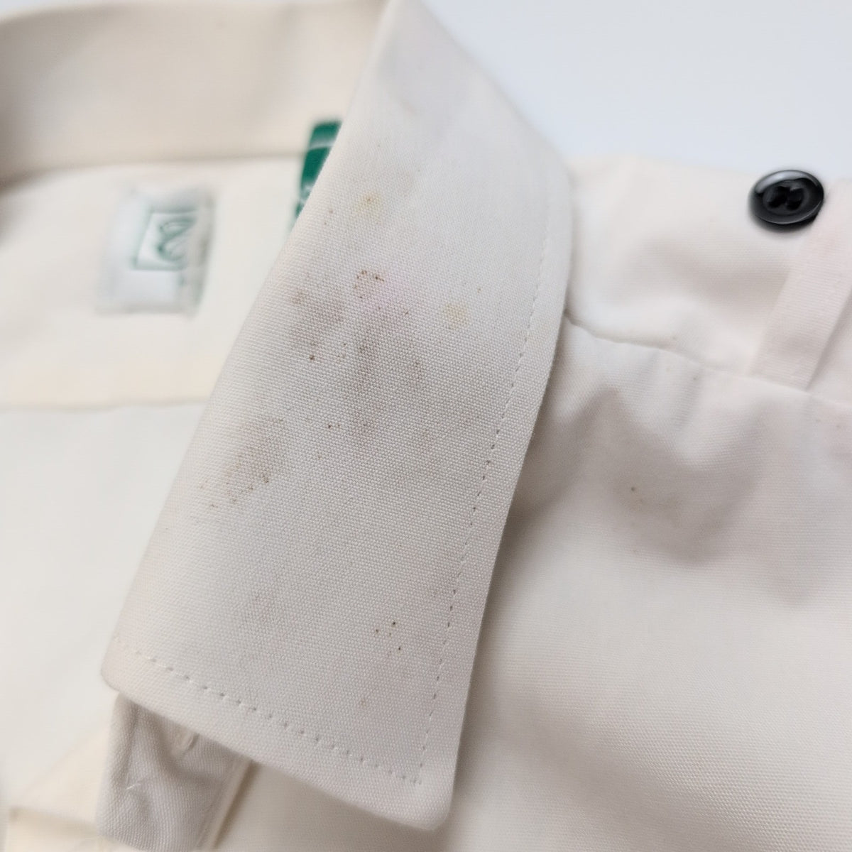 Chemise Churchill Made in Britain Blanche Uniforme Épaulettes M/L Officier
