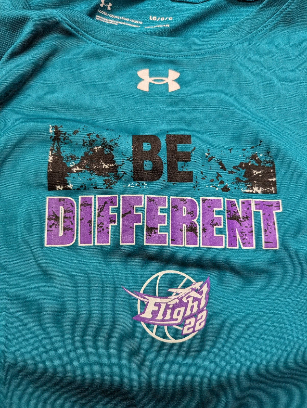 T-shirt de Sport Under Armour HeatGear Femme Vert Taille L