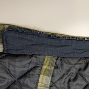 Boston Traders Veste Capuche Matelassée Carreaux Kaki Bleu XXL 🔥|260S