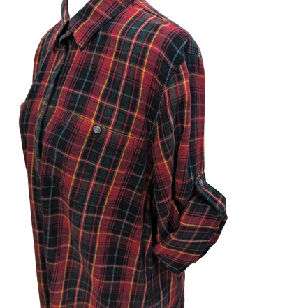 Chemise femme Ralph Lauren (Lauren) flanelle XL rouge vert carreaux