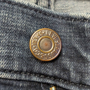 Jean Levi's Femme Bleu Denim Ultra Stretch W25 T34 36 Authentique