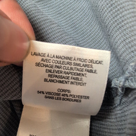 Chemise Columbia GRT XL Bleu Marine Safeguard Manches Courtes Poche Douce